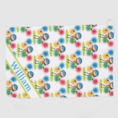 Personaliseer  golfhanddoek (Horizontaal)