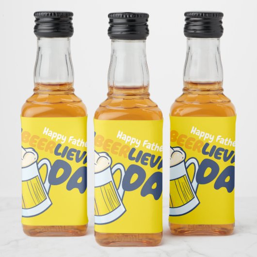 Personaliseer Grappige Ongelooflijke Pap Likeurfles Etiket (Flessen)