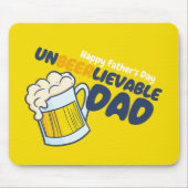 Personaliseer Grappige Ongelooflijke Pap Muismat (Voorkant)