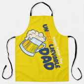 Personaliseer Grappige Ongelooflijke Pap Schort (Voorkant)