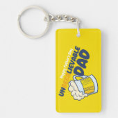 Personaliseer Grappige Ongelooflijke Pap Sleutelhanger (Voorkant)