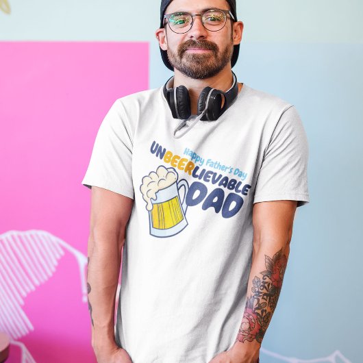 Personaliseer Grappige Ongelooflijke Pap T-shirt