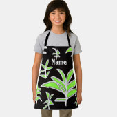 Personaliseer Green Leaf Kinder Schort (Insitu)