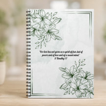 Personaliseer Groene Vintage Botanische & Bijbelve
