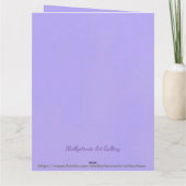 Personaliseer grote 'Denk aan je' kaart voor honde (Achterkant)