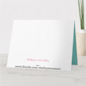 Personaliseer grote "Prettig Pasen" Duif Kaart (Achterkant)