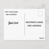 Personaliseer. Gustav Klimt. Levensboom. Briefkaart (Achterkant)