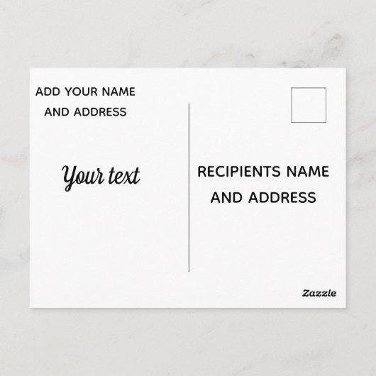 Personaliseer. Gustav Klimt. Levensboom. Briefkaart (Achterkant)