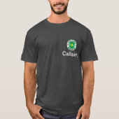 Personaliseer Ham Radio Operator Groen T-shirt (Voorkant)