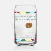 Personaliseer: Hannibal de Kanonskogel Blikvorm Glas (Links)