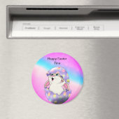 Personaliseer Happy Easter magneet (Insitu (Vaatwasser))