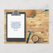 Personaliseer Happy Vaderdag | De beste papa Kaart (Achterkant)