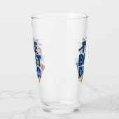 Personaliseer Happy Vaderdag | De beste vader Glas (Links)