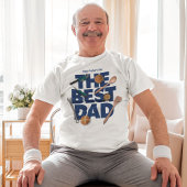 Personaliseer Happy Vaderdag | De beste vader T-shirt