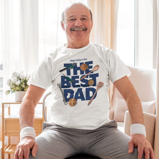 Personaliseer Happy Vaderdag | De beste vader T-shirt