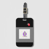 Personaliseer Help Me Out Bagagelabel (Voorkant (verticaal))