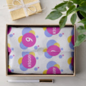 Personaliseer Herhaal Naam en Leeftijd Kinder Tissuepapier (Geschenk)