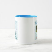 Personaliseer herinneringen aan Parijs met uw foto Mok (Midden)