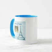 Personaliseer herinneringen aan Parijs met uw foto Mok (Voorkant links)