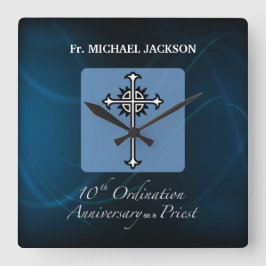 Personaliseer, het 10de Jubileum van de Ordening Vierkante Klok