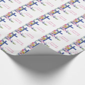 Personaliseer het 25e Jubileum Nun Religious Life Cadeaupapier (Hoek)