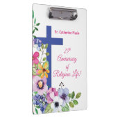 Personaliseer het 25e Jubileum Nun Religious Life Klembord (Rechts)