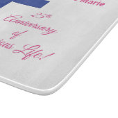 Personaliseer het 25e Jubileum Nun Religious Life Snijplank (Hoek)