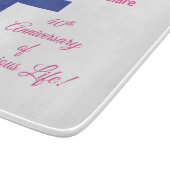 Personaliseer het 40e Jubileum Nun Religious Life Snijplank (Hoek)