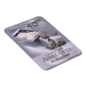 Personaliseer, het 40ste Jubileum Congrats van de Magneet