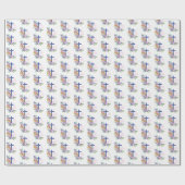 Personaliseer het 45e Jubileum Nun Religious Life Cadeaupapier (Vlak)