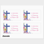 Personaliseer het 45e Jubileum Nun Religious Life Rechthoekige Sticker (Vel)