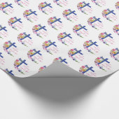 Personaliseer het 50e Jubileum Nun Religieuze Leve Cadeaupapier (Hoek)