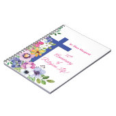 Personaliseer het 50e Jubileum Nun Religieuze Leve Notitieboek (Linkerzijde)