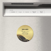 Personaliseer het 50e Jubileum Religieuze bruiloft Magneet (Insitu (Vaatwasser))