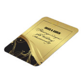 Personaliseer het 50e Jubileum Religieuze bruiloft Magneet (Linkerzijde)