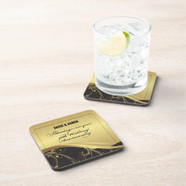 Personaliseer het 50e Jubileum Religieuze bruiloft Onderzetter