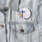 Personaliseer het 55e Jubileum Nun Religious Life Ronde Button 5,7 Cm (In situ)