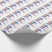 Personaliseer het 60ste Jubileum Nun Religious Lif Cadeaupapier (Hoek)