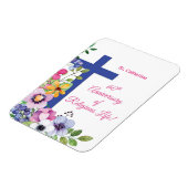 Personaliseer het 60ste Jubileum Nun Religious Lif Magneet (Linkerzijde)