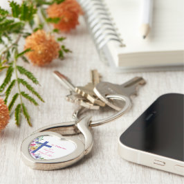 Personaliseer het 60ste Jubileum Nun Religious Lif Sleutelhanger