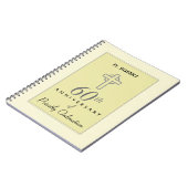 Personaliseer het 60ste Jubileum Priest in reliëfd Notitieboek (Linkerzijde)