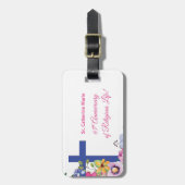 Personaliseer het 65e Jubileum Nun Religious Life Bagagelabel (Voorkant verticaal)