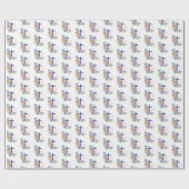 Personaliseer het 65e Jubileum Nun Religious Life Cadeaupapier (Vlak)