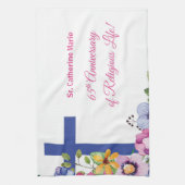 Personaliseer het 65e Jubileum Nun Religious Life Theedoek (Verticaal)