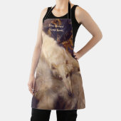Personaliseer het Aziatische Borzoi Grooming Apron Schort (Insitu)