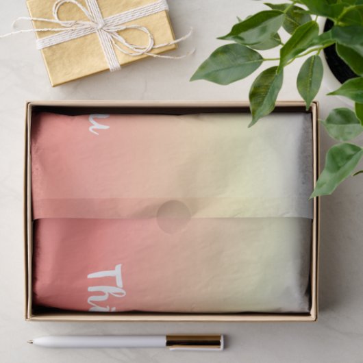 Personaliseer het bericht op dit tissuepapier (Geschenk)