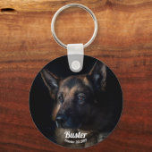 Personaliseer het Duitse herdenkingsmonument van S Sleutelhanger (Voorkant)