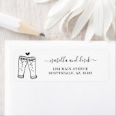 Personaliseer het Etiket van het Adres van de Teru (Insitu)