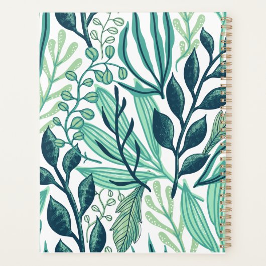 Personaliseer het groene ontwerp van de Bodenbouwe Planner (Achterkant)