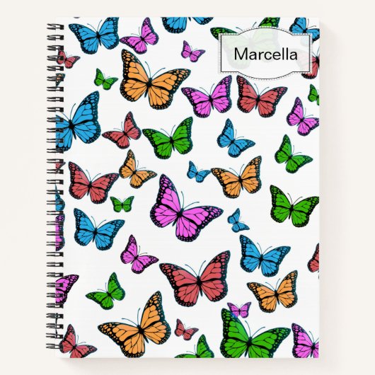 Personaliseer het handschrift Penmanship Volledige Notitieboek (Voorkant)